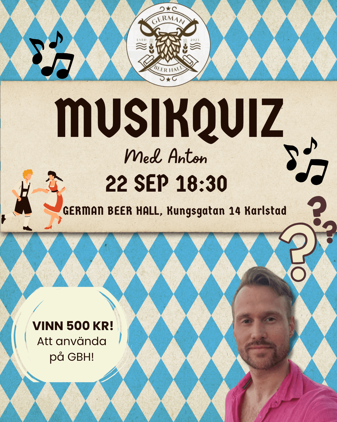 Premiär för Musikquiz